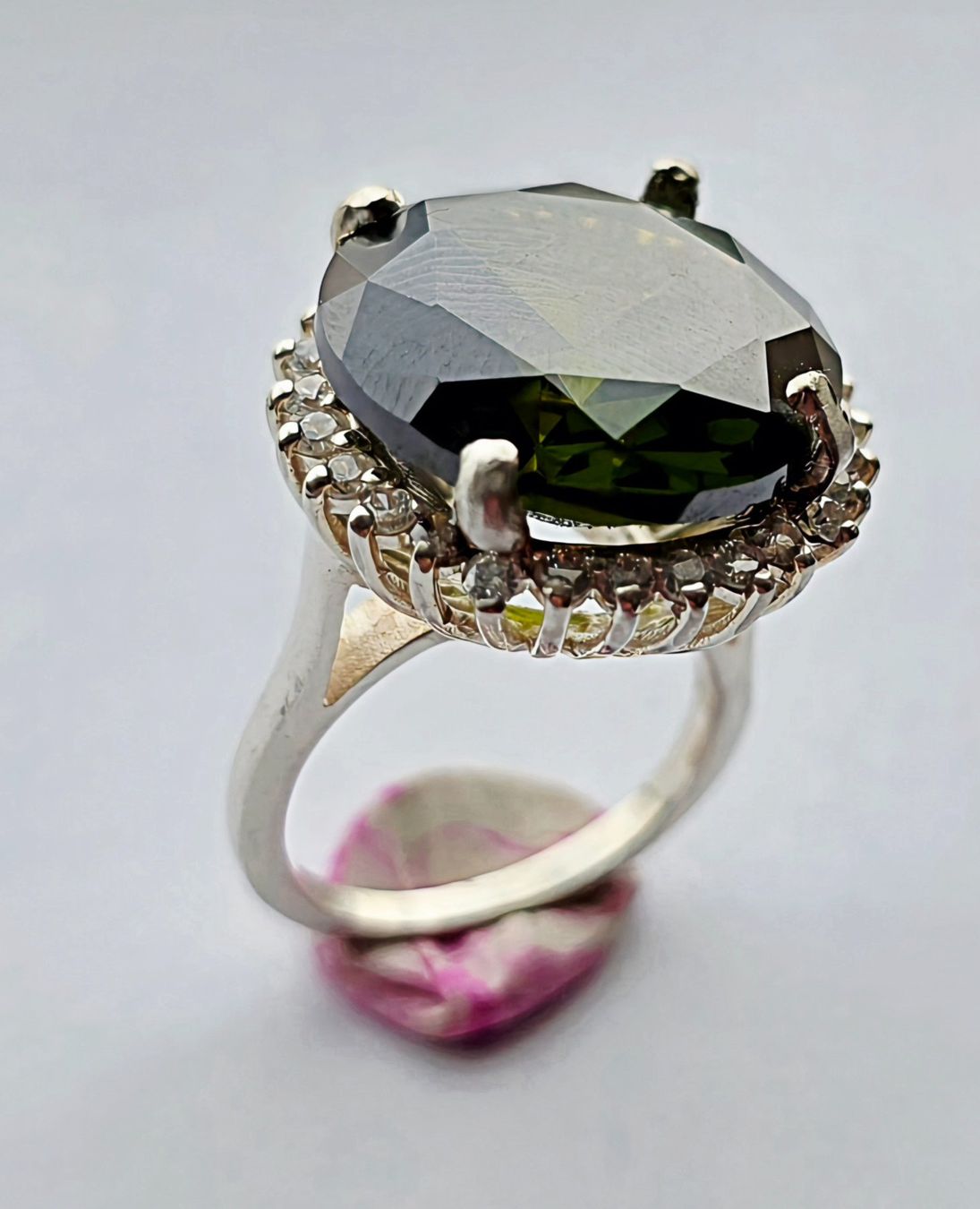 Anelli: Fingerring grüner Topas – Nuovo (secondo la descrizione) da Zürich venduto da Benedikt21 8