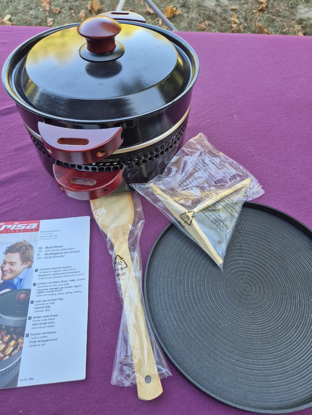 Elettrodomestici da cucina: Trisa Roast & Grill Multi-Röster neuwertig – Usato da Krauchthal venduto da SamsPuce 6