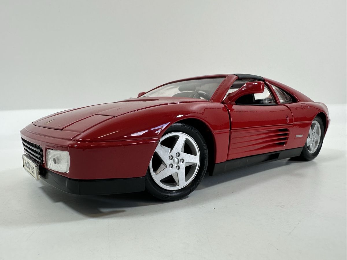 Maisto Modellini d'auto: Ferrari 348ts 1:18, rot, MAISTO – Usato da Zofingen venduto da rf9_x2xt