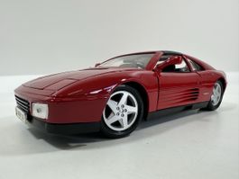 Ferrari 348ts 1:18, rot, MAISTO