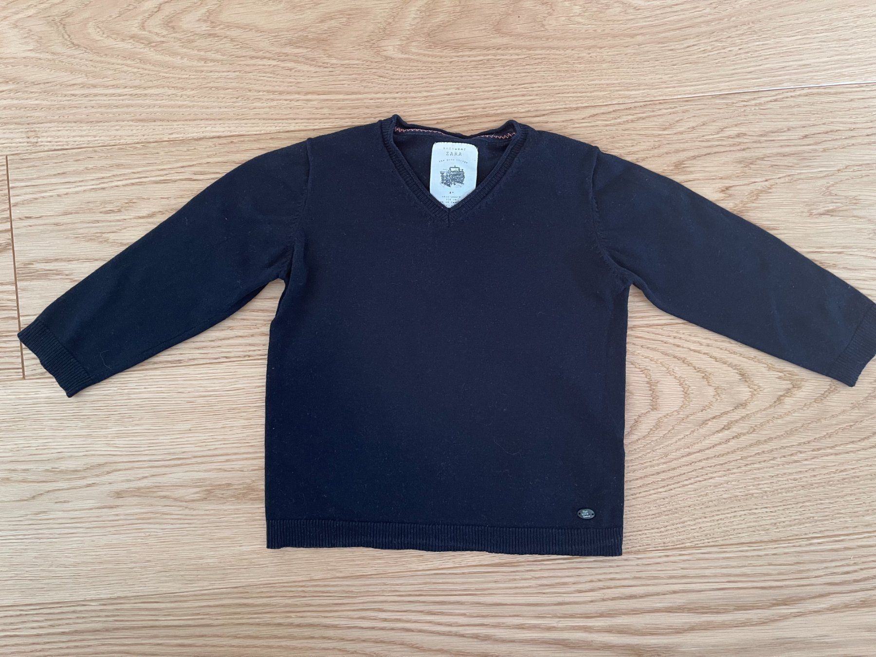 Zara Pullover & Sweatshirts: Zara Pullover Gr. 104 Bio-Baumwolle / Sweatshirt Blau – Gebraucht aus Zürich von meggimay