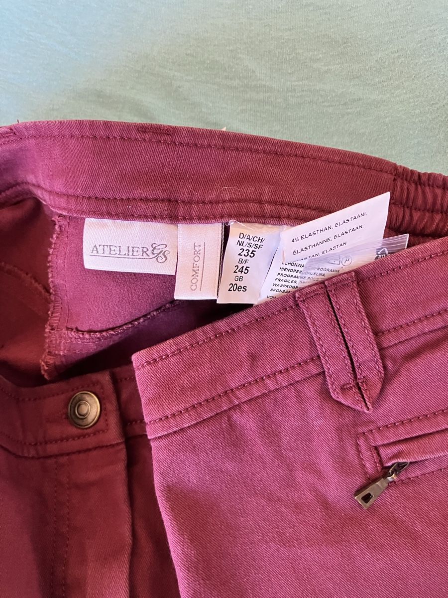 Pantaloni: Hose in Prune – Usato da Baden venduto da sylivianne 4