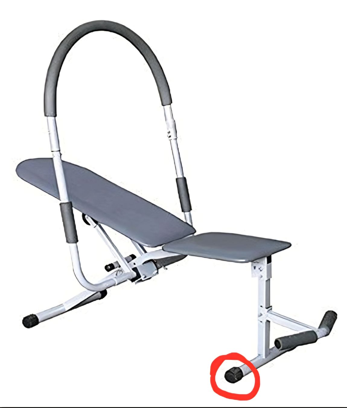 Hometrainer: Ab King Pro Ersatz Standfuss-/Endkapp Vorne – Nuovo (secondo la descrizione) da Steffisburg venduto da HauSeries