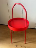 IKEA BURVIK Beistelltisch Rot – wie neu