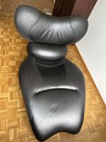 Sessel Poltromec Leder schwarz Design Made in Italy