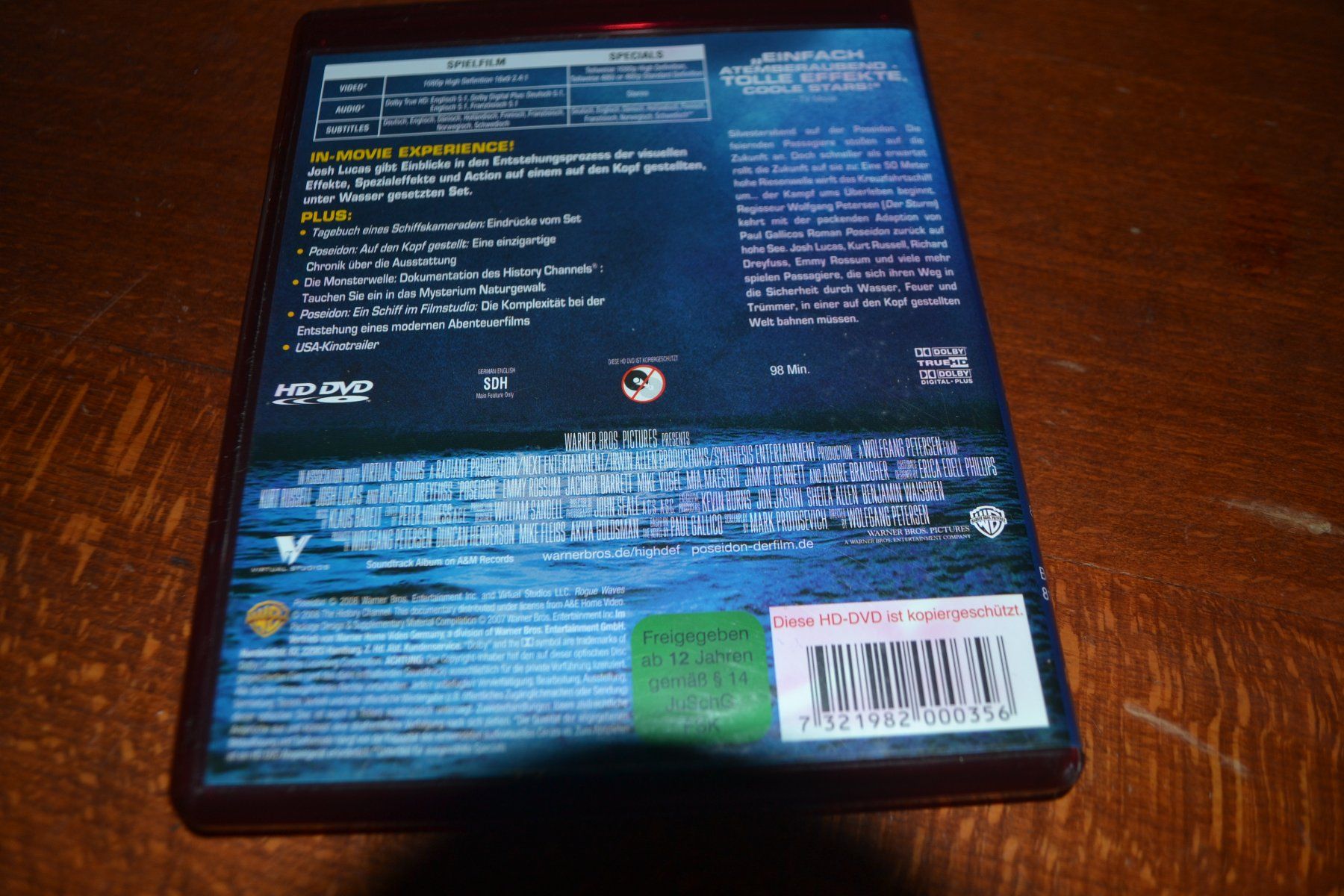 Tutti i DVDs: Poseidon HD DVD – Usato da Laupen ZH venduto da chefdom 1