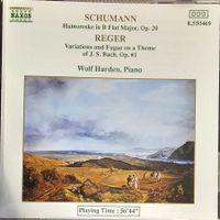 Schumann - Humoreske In B Flat Major, Op. 20 / Variations An