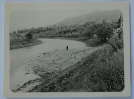 Originalfotografie Leimbach Sihl / Rütschlibach ca. 1930
