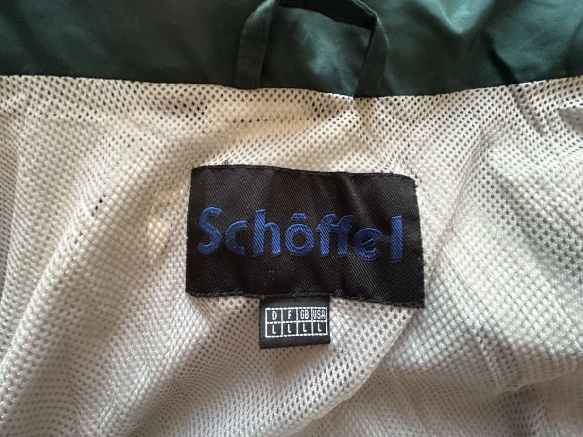 Schoeffel Giacche: Windjacke Schöffel Venturi, Grösse L, Grün – Usato da Himmelried venduto da rasmus67 5