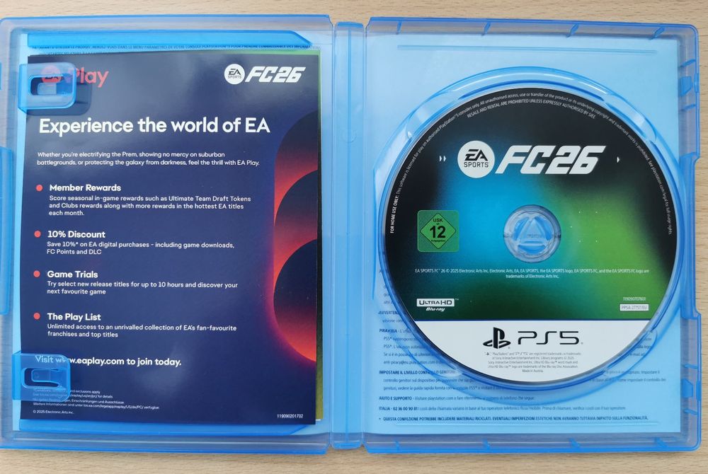 EA Sports FC 26 Spiel für PS5 (Gebraucht) in Berg TG für CHF 11 – mit ...