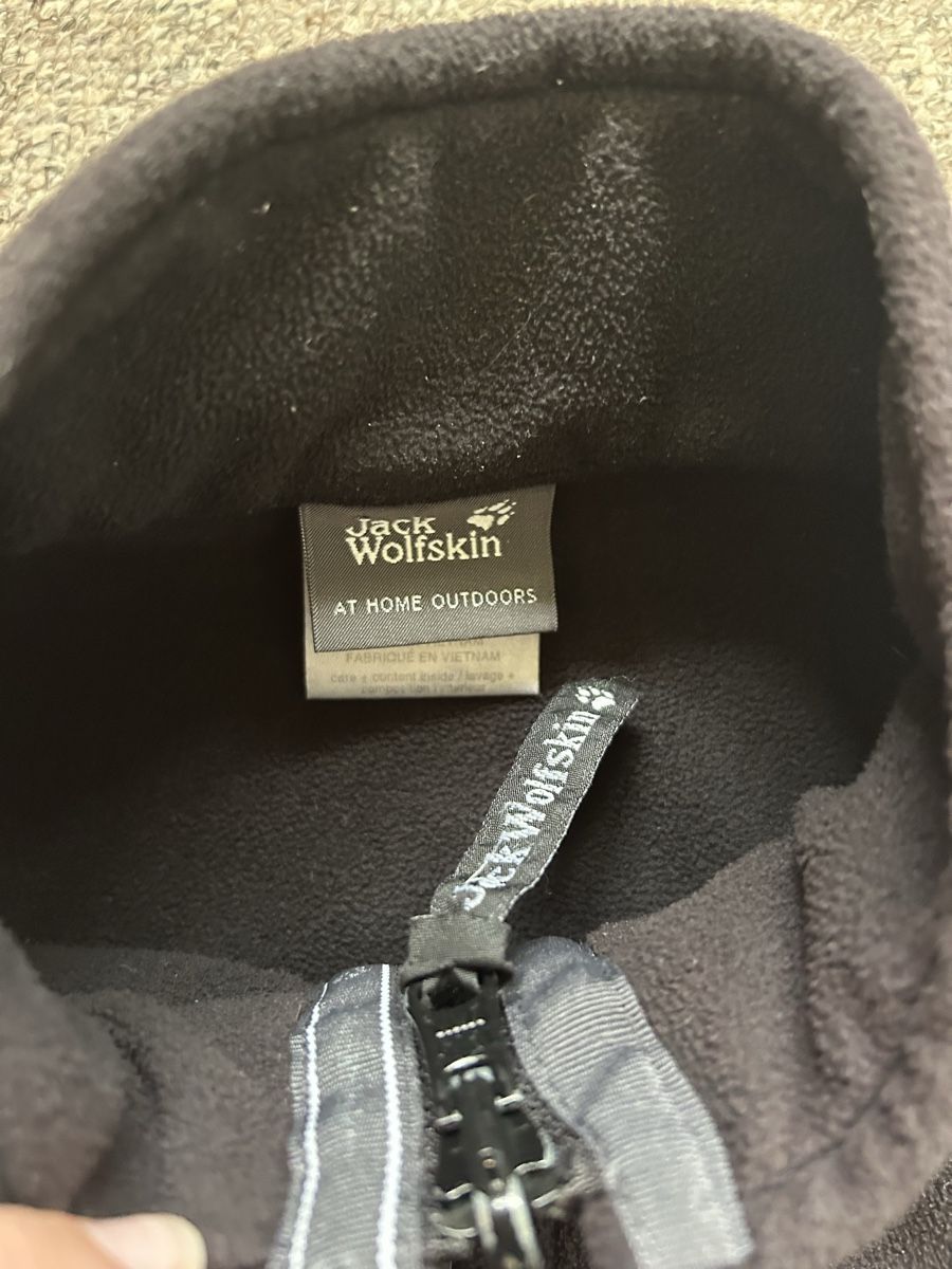 Jack Wolfskin Giacche: Jack Wolfskin Fleece Jacke, Schwarz – Usato da Gondiswil venduto da shaenu 2
