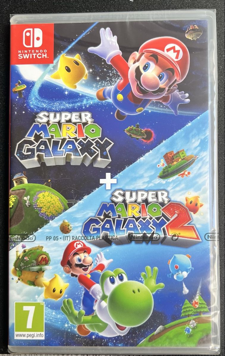 Nintendo Jeux: Super Mario Galaxy 1+2 – Neuf avec emballage d'origine à Grandevent par David28313
