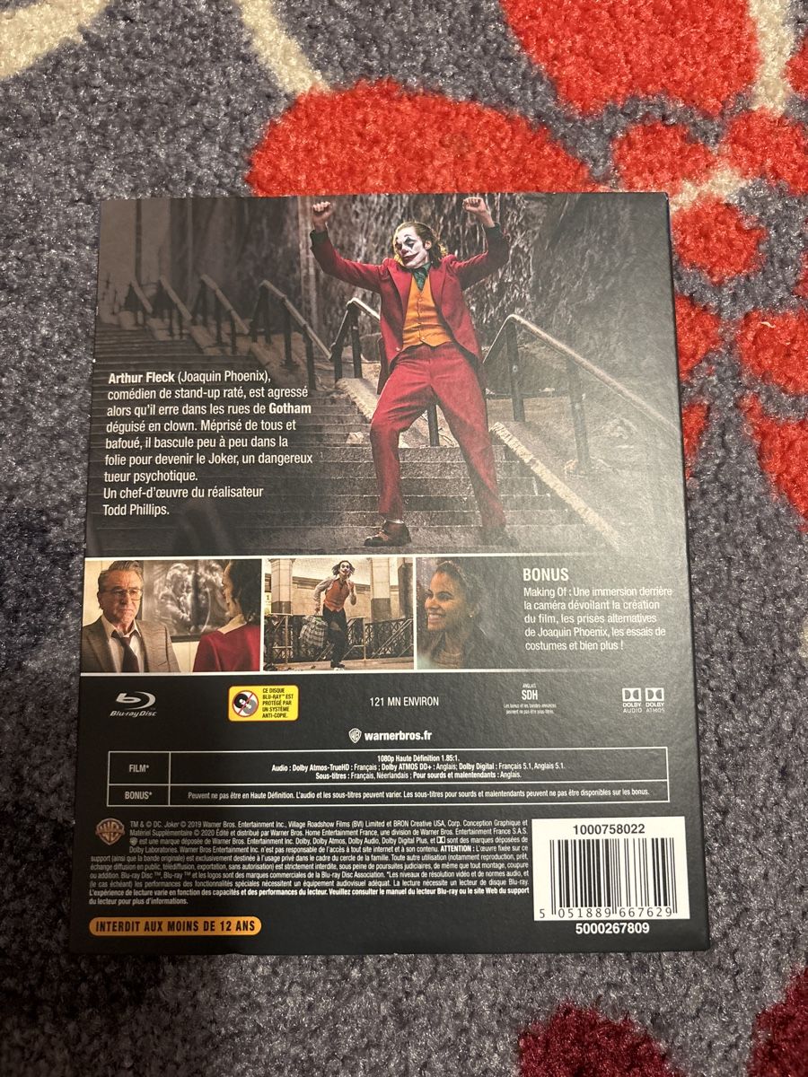 Tutti i DVDs: Blu-ray Joker - Joaquin Phoenix, Robert De Niro - Neuf – Usato da Les Bois venduto da warner10504 1