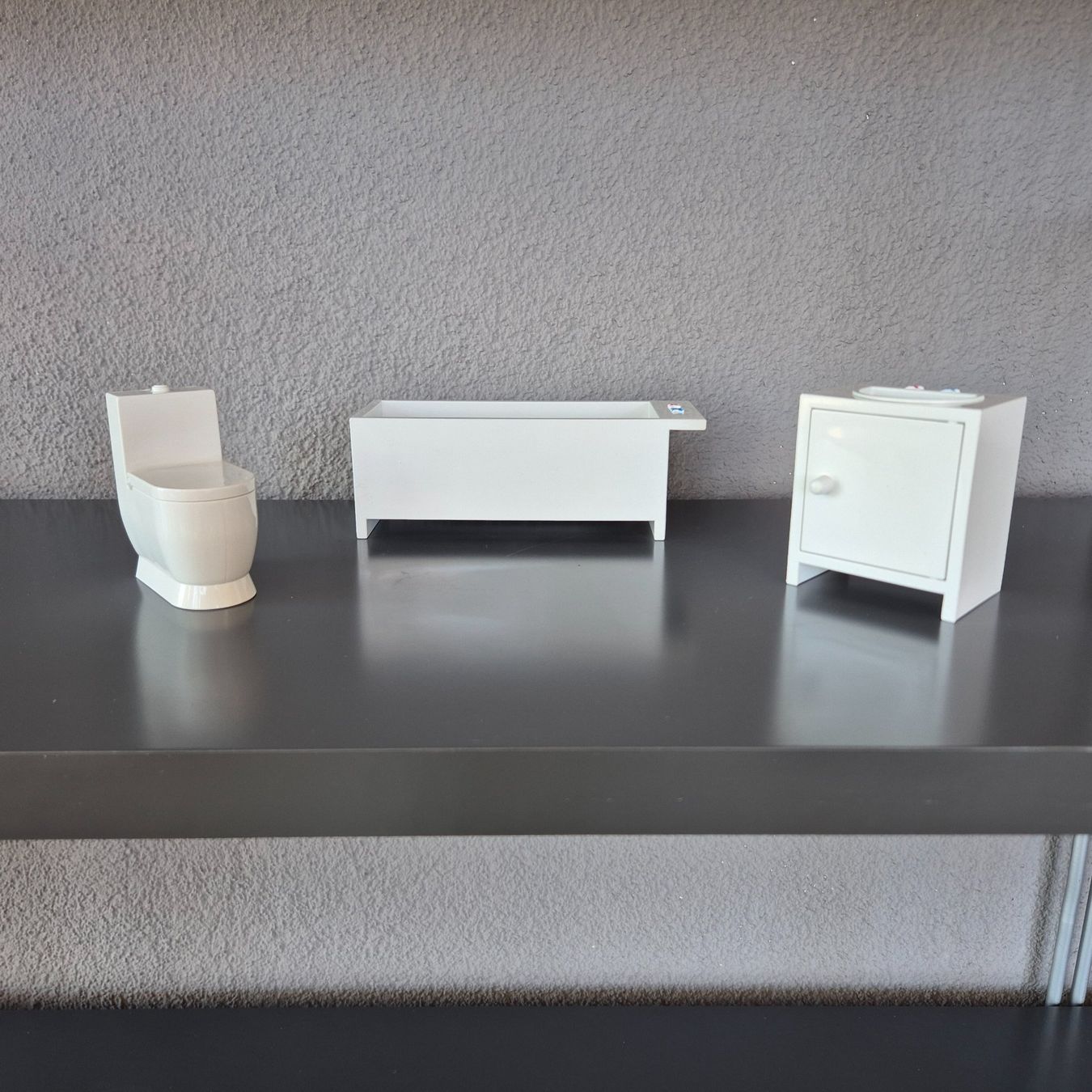 Figuren: Ikea Huset Mini Deco Möbel Set Bad 3 Teile – Gebraucht aus Nottwil von Wondewa-Shop 7