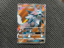 Pokemon Lycanroc GX Fullart Burning Shadows near Mint
