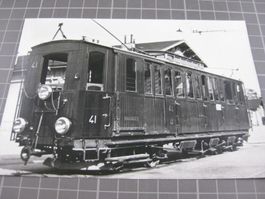 Aigle gare CFF avec Train AL 