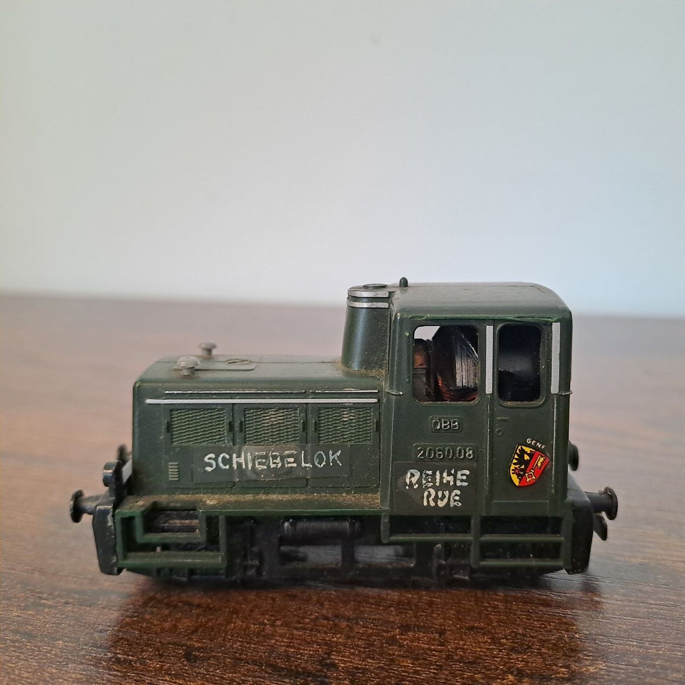 Kleinbahn Modellini di ferrovie: Kleinbahn Schiebelok ÖBB 2060.08 – Usato da Bertschikon Gossau venduto da Singeruwe