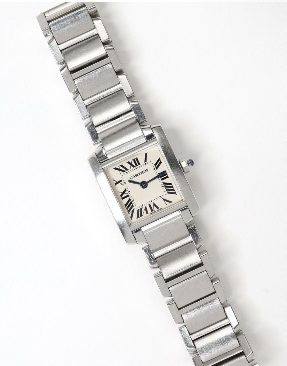 Cartier Uhren: Cartier Tank Francaise – Gebraucht aus Horgen von ll.27