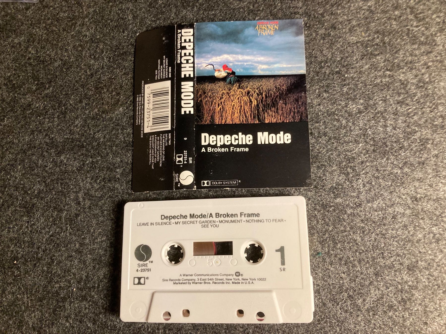 Musicassette: Depeche Mode - A Broken Frame (MC) – Usato da Fribourg venduto da Karushi 3