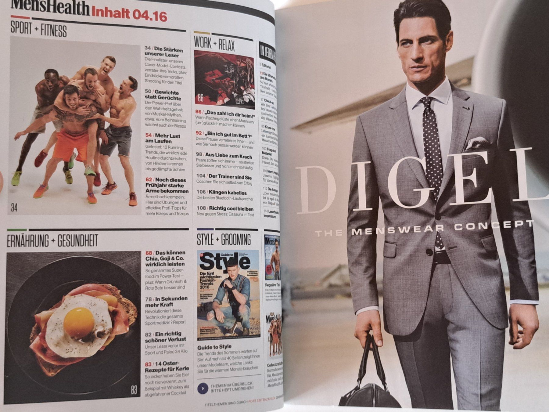 Riviste & Magazine: MEN'S HEALTH - April 2016 – Usato da Wichtrach venduto da LuckyLuke69 2