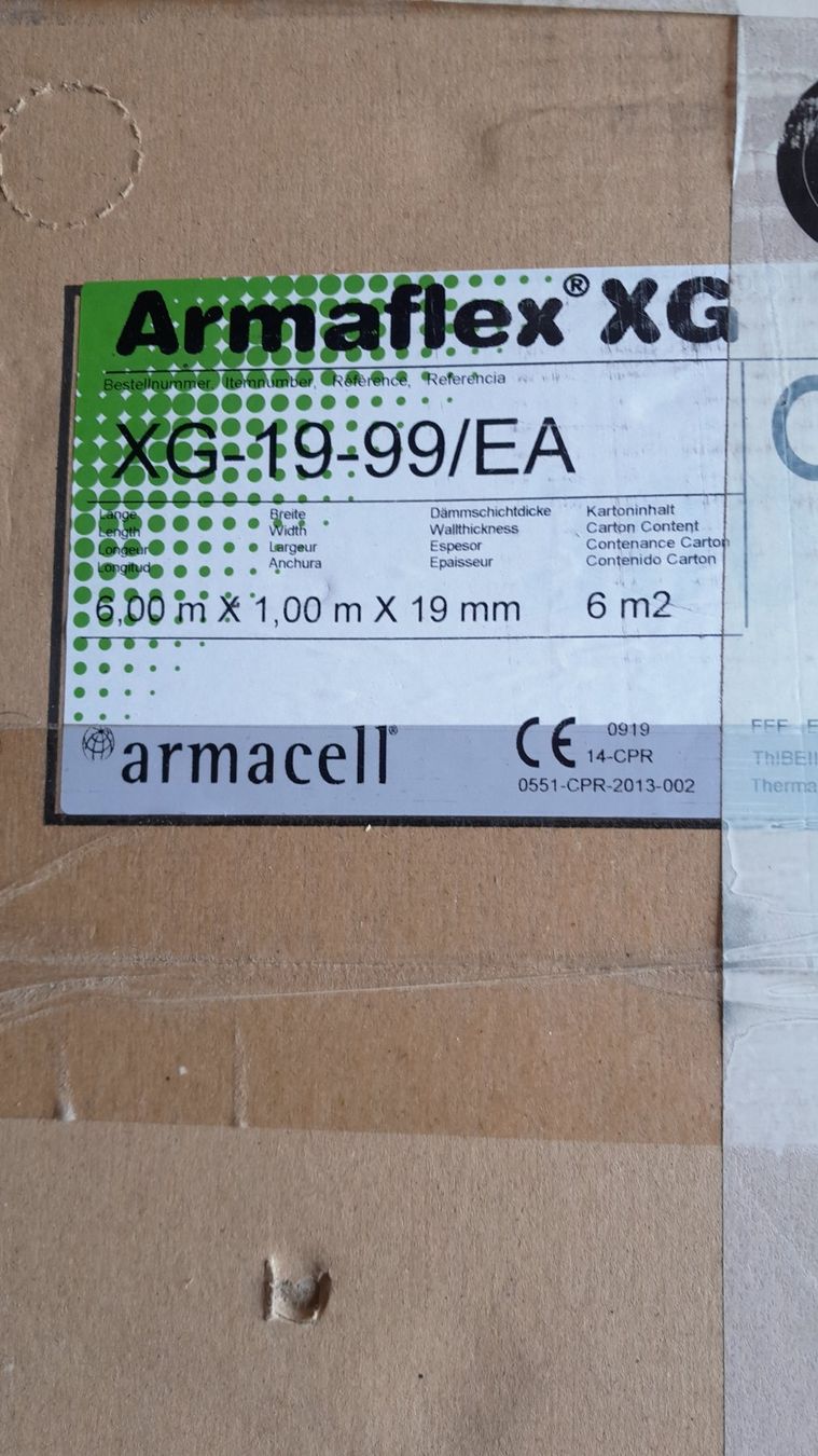 Installations sanitaires: Isoliermatte, Armaflex XG – Neuf (Voir description) à Menznau par gronderTK15 1