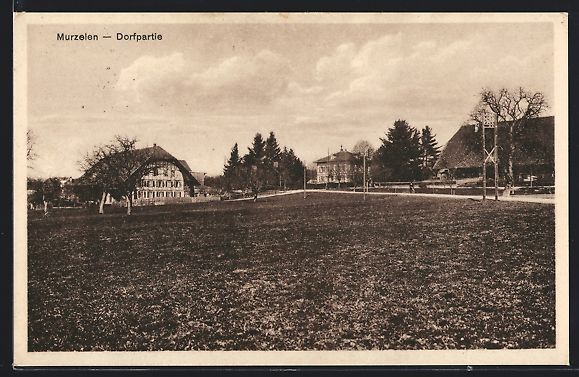 Cartoline postali: AK Murzelen, Dorfpartie – Usato da Berlin venduto da bartko-reher
