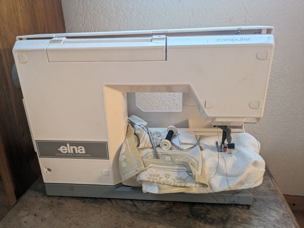 Elna Computer Nähmaschine inkl. Pedal (Gebraucht) in Frauenfeld für CHF ...
