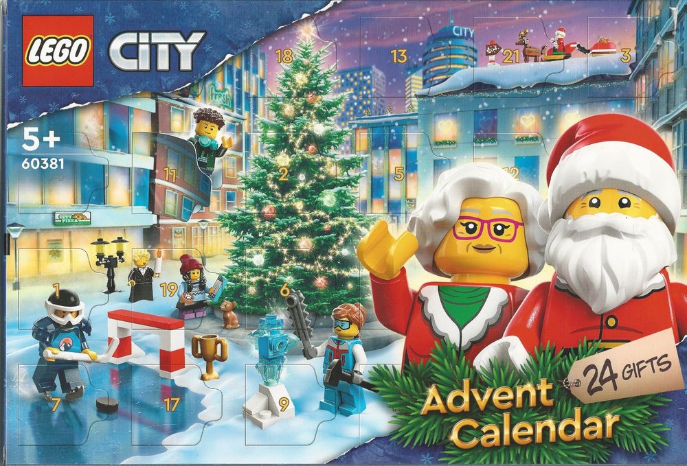 LEGO CITY 60381 2023 ADVENT CALENDAR CALENDARIO AVVENTO‪‪