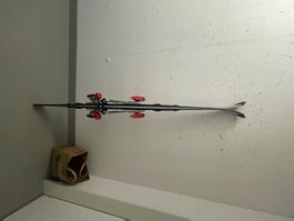 Salomon skis with bindings 184cm