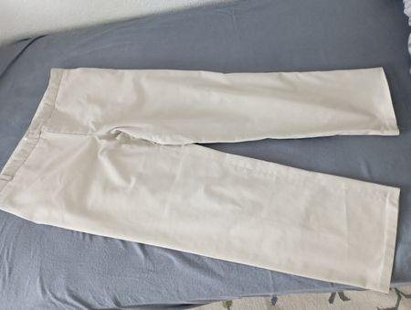 Damenhosen 48 Baumwolle beige neuwertig