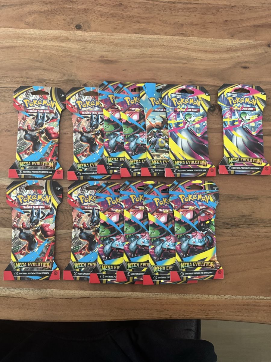 Pokémon Sammelbilder & Trading cards: Pokémon 13x Mega Evolution Sleeved Booster - EN & OVP – Neu und originalverpackt aus Zürich von mbu_z9ch