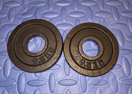 2 × 0.5Kg Hantelscheiben