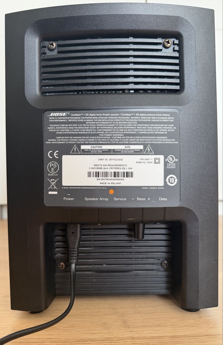 Bose Heimkino: BOSE DIGITAL HOME THEATER SPEAKER SYSTEM – Gebraucht aus Bergdietikon von pinkerton13 5