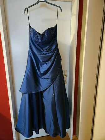 Blaues Festtags Kleid