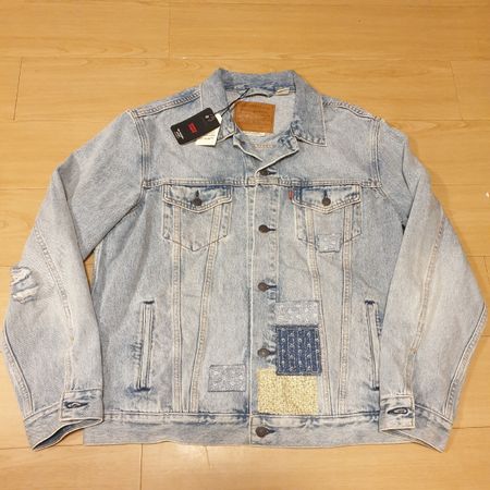 Levis The Trucker Jacket Blue Denim Jackets NEU GR. L