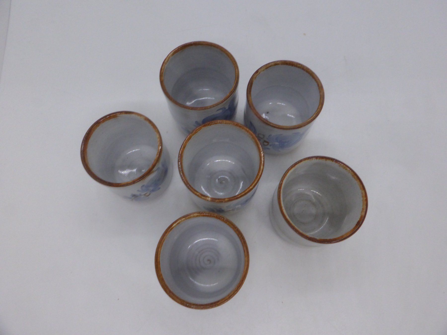 Bicchieri: Atelier ATCH Thierry et Chantal Robert 6 verres – Usato da Porrentruy venduto da Kim017 6