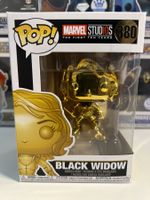 Funko POP! Marvel Studios Black Widow Gold Chrome
