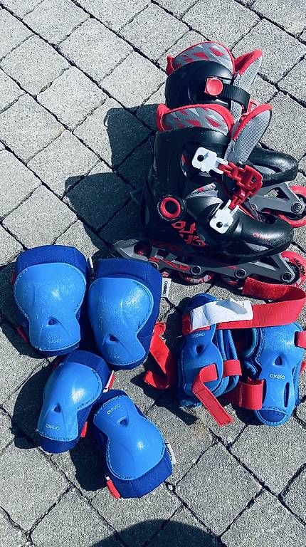 Patins à roul. & inline: Inlineskates Grösse 28-30 – D'occasion à Hirschthal par Schnugel10