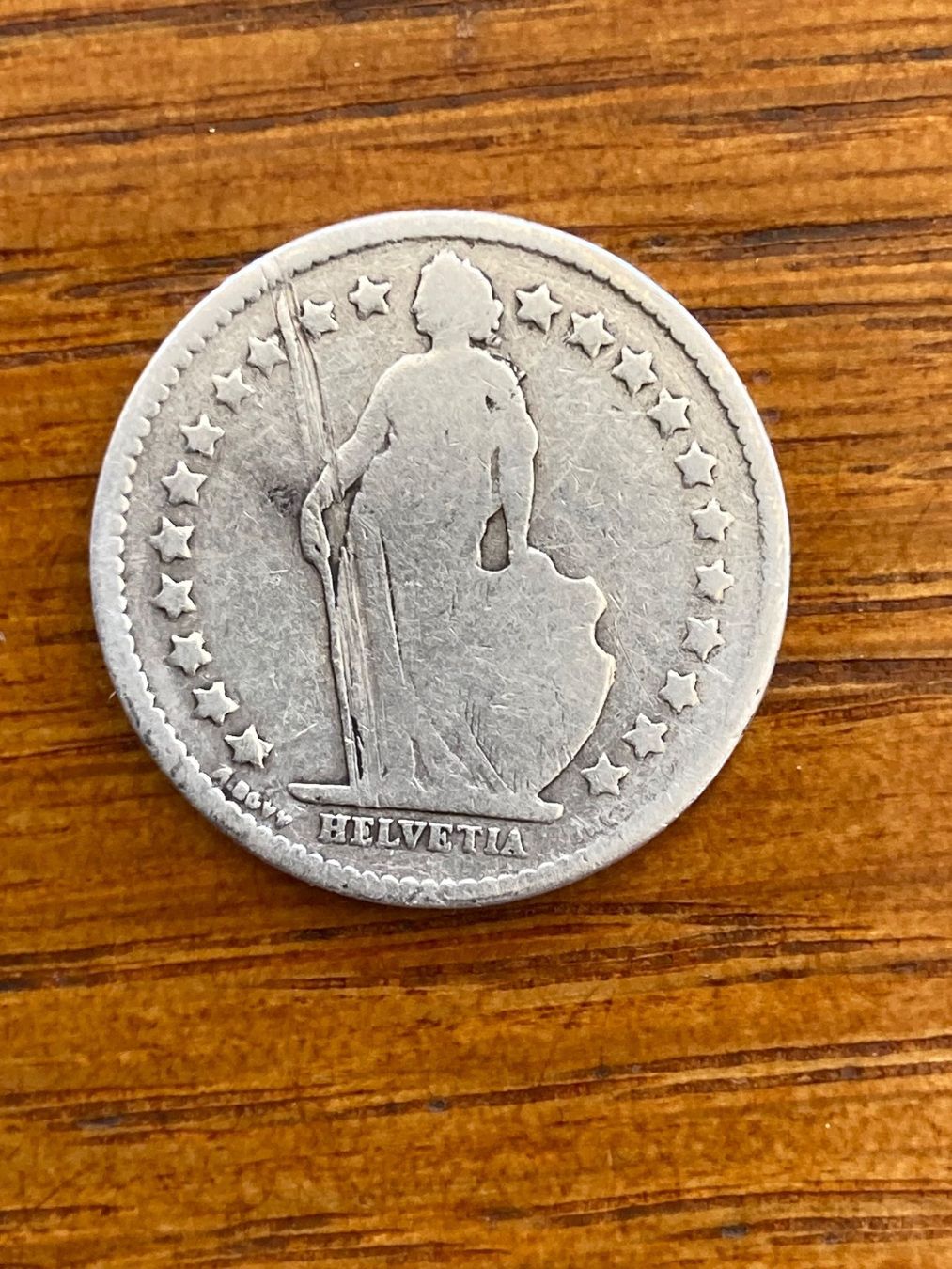 Tutti le monete: ab 1.00.- Fr.  /   1/2  Franken  "1894" – Usato da Lovens venduto da Traktor69 1