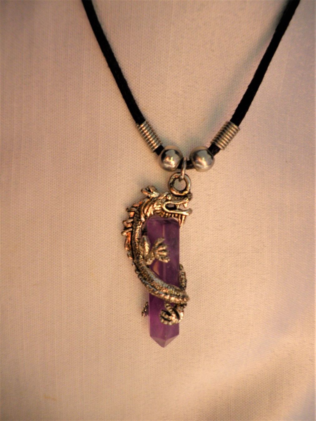 Ketten: Drachenkette mit Amethyst – Gebraucht aus Reinach BL von Annodomini 2