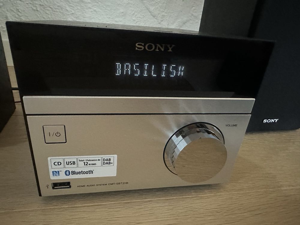 Sony Home System CMTSBT20B FM, DAB/DAB+, CD, Bluetooth, USB Acheter