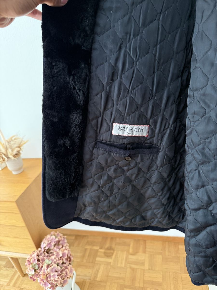 Balmain Mäntel: Balmain rabbit fur coat – Gebraucht aus Genève von luc_5q8p 3
