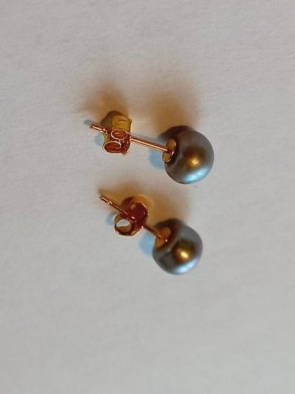 Orecchini pendenti & Orecchini a lobo: Perlen Ohrstecker Silber vergoldet 925 – Nuovo e nell'imballaggio originale da Winistorf venduto da acreativ4 1