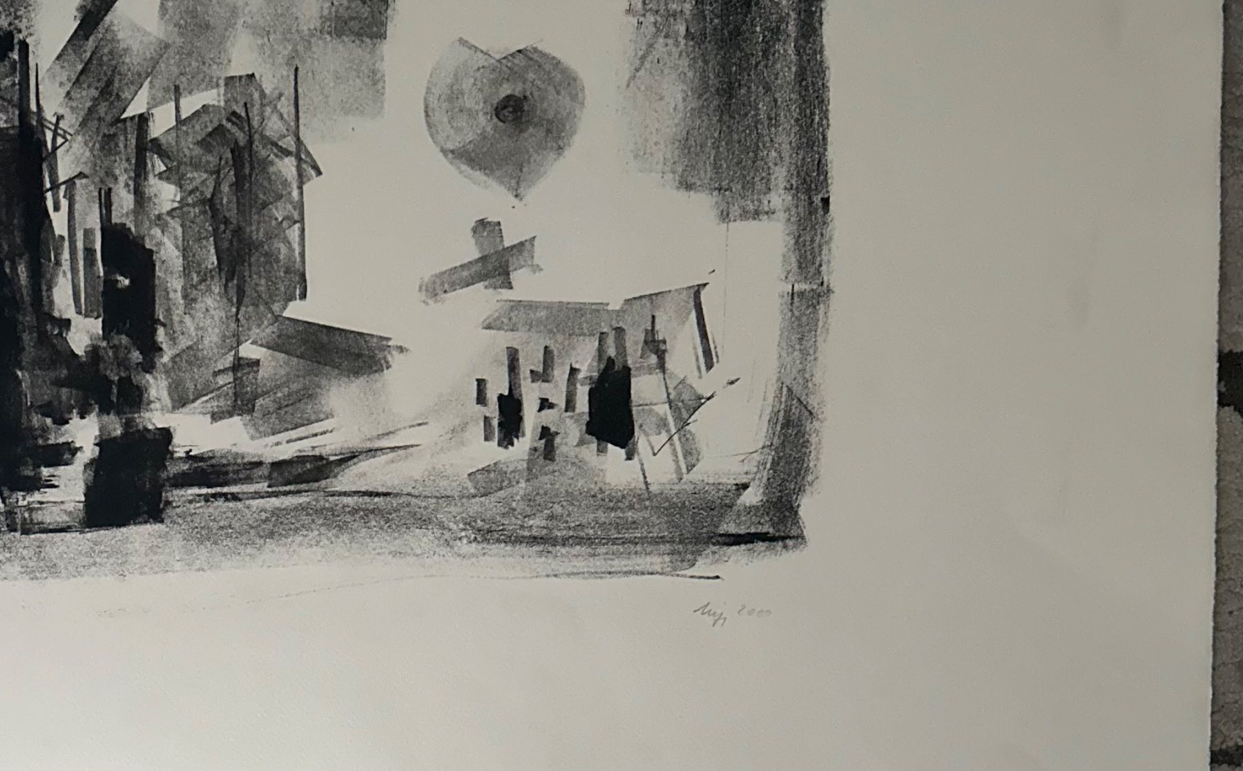 Grafica & Litografie: KÜNSTLER  ? LITHOGRAPHIE SIGNIERT NUMMERIERT – Usato da Gersau venduto da grafik-kunst 4