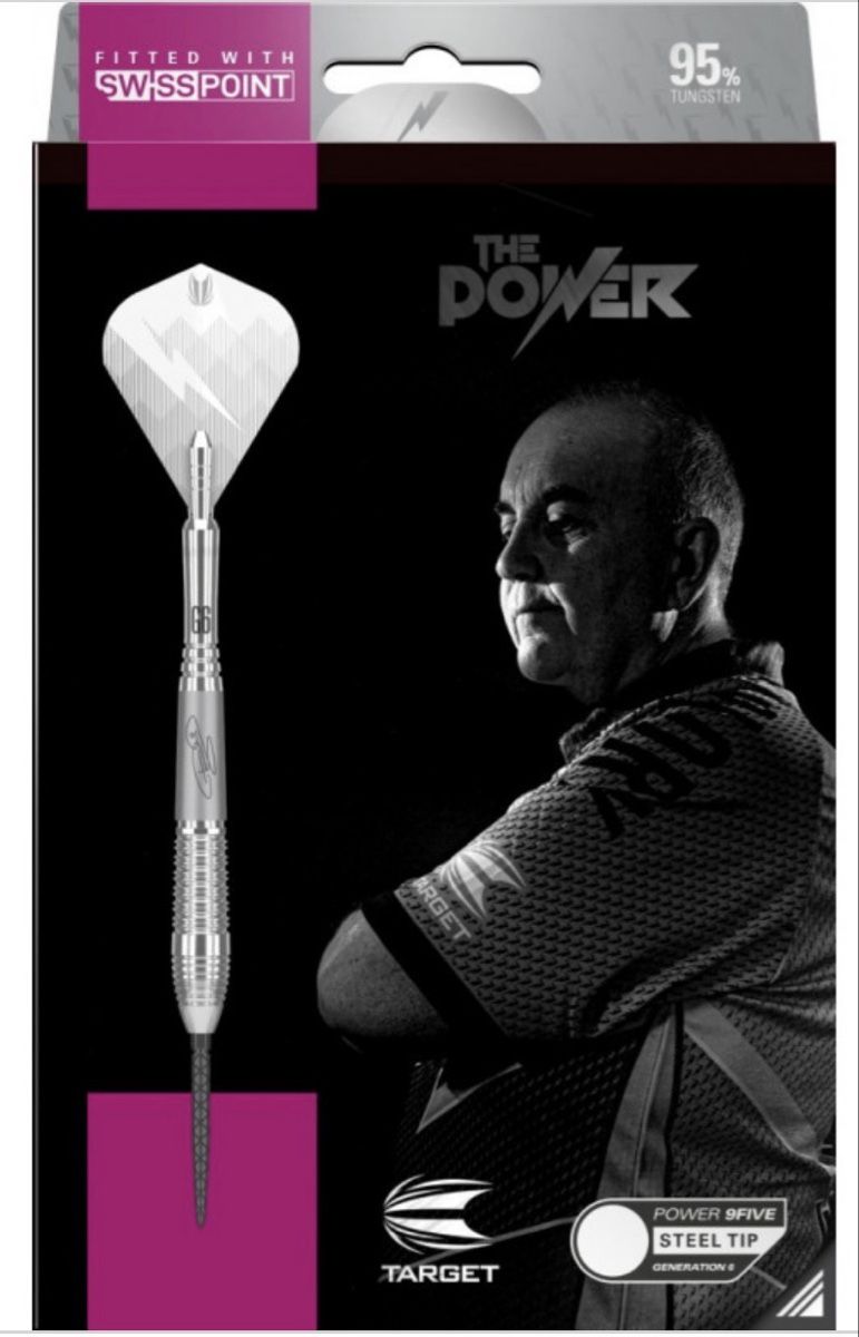 Freccette: Target - Phil Taylor 9Five G6 Swiss-Point - Steeldart – Usato da Zürich venduto da Syossmen 2