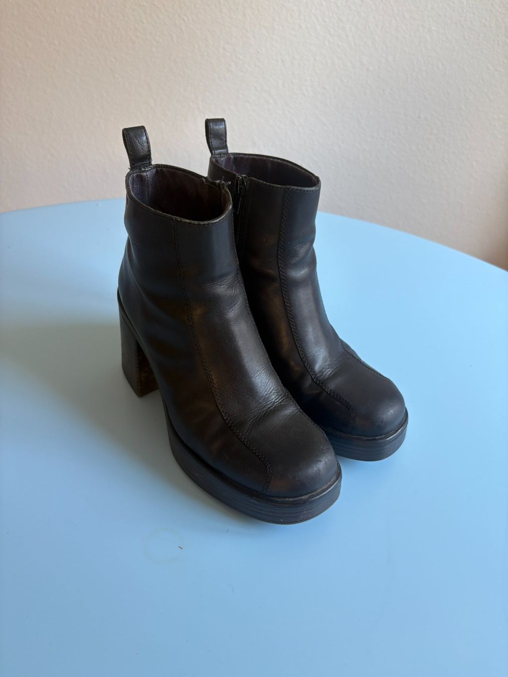 Vagabond Damenschuhe: VAGABOND - Tyra Staked Platform Boots – Gebraucht aus Zürich von sarinadotcom 1