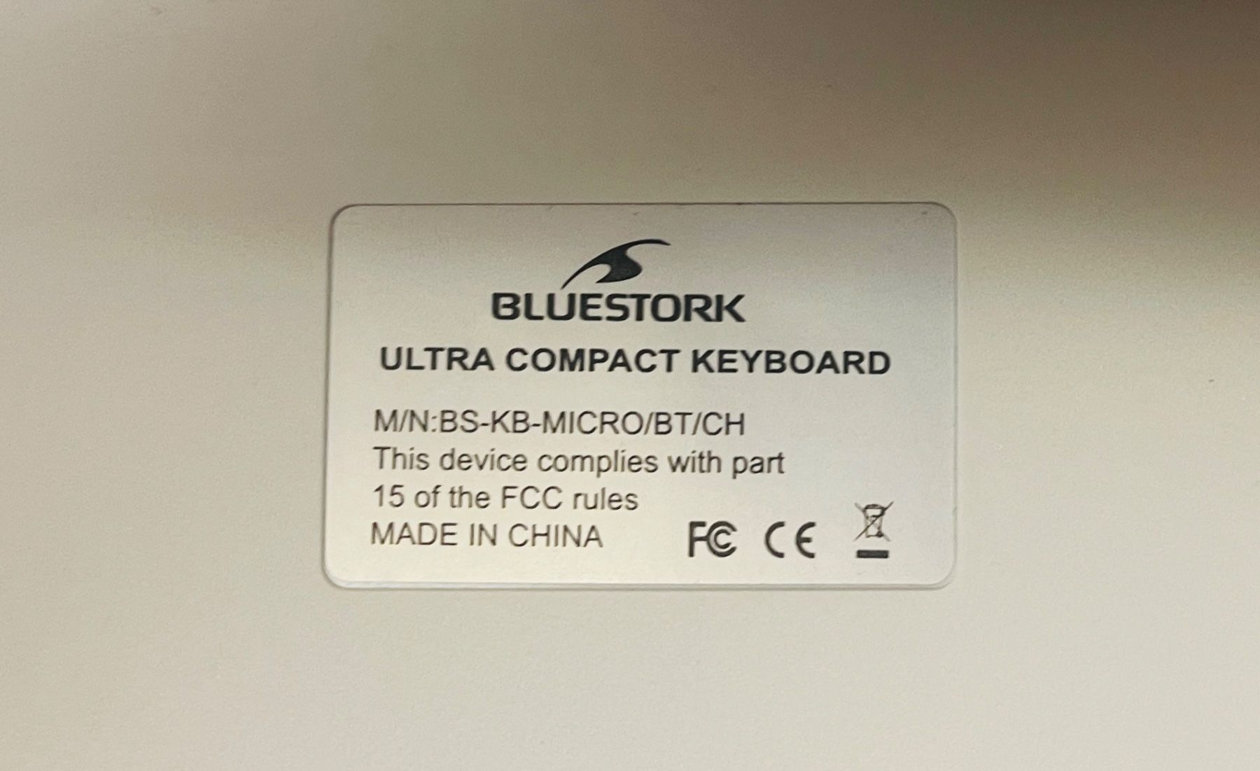 Tastaturen: Bluestork Tastatur BS-KB-MICRO/BT/CH gebraucht silber – Gebraucht aus Dänikon ZH von Baeriswyl 3