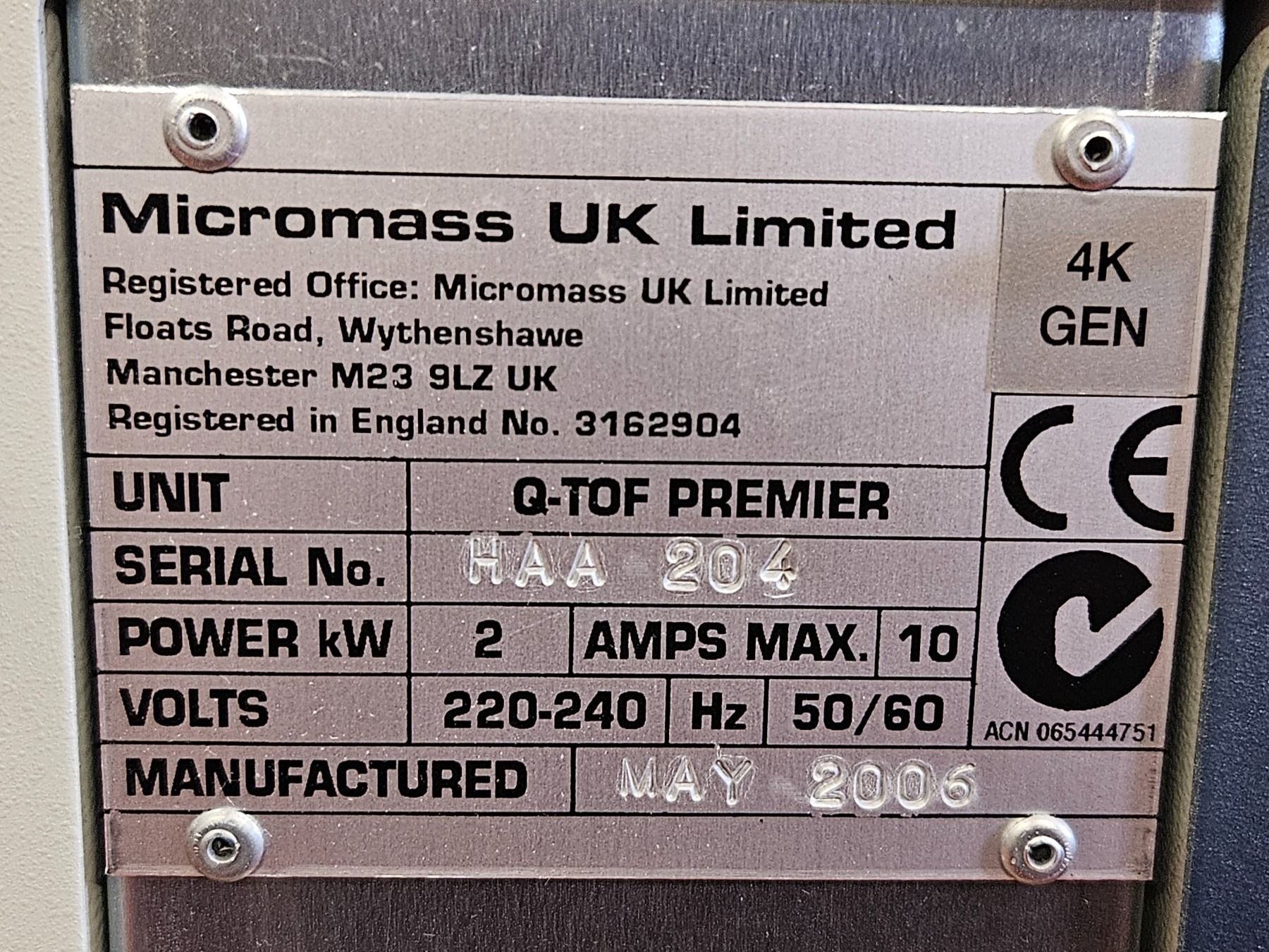 Accessori da laboratorio: Waters Micromass Q-Tof Premier – Usato da Niederdorf venduto da LeptonAG_Labor 7