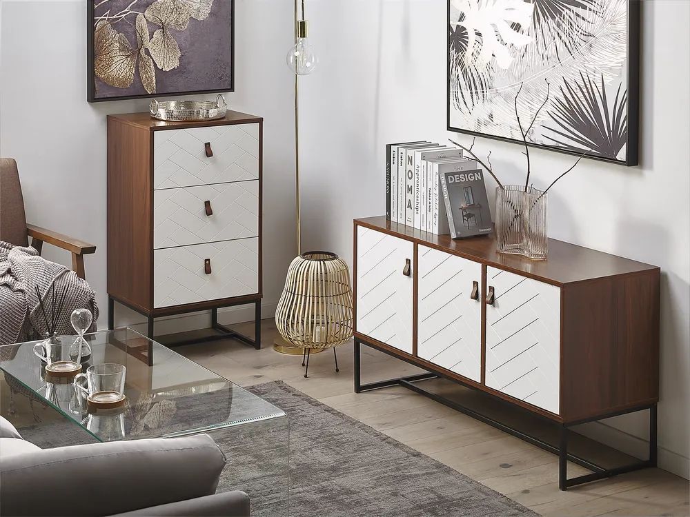 Kommoden: Commode Nueva Marron foncé/Blanc Neuve – Neu und originalverpackt aus Bulle von Christophe1080 2