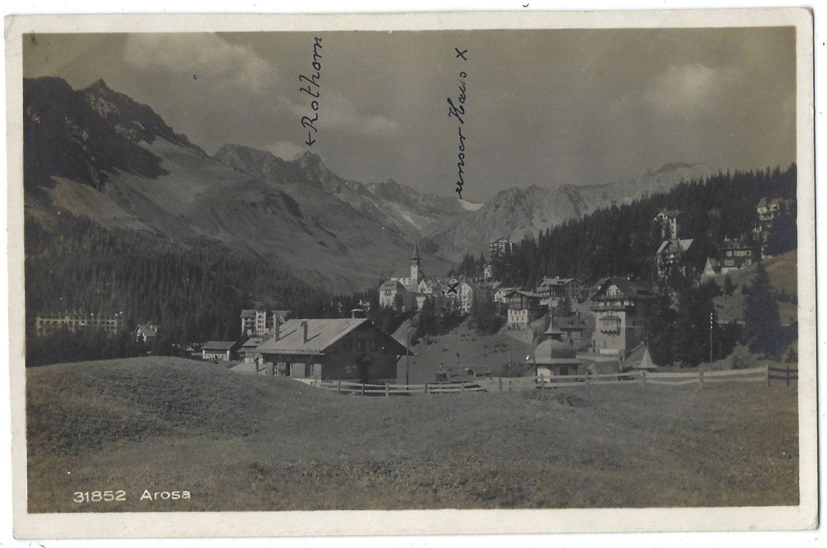 Cartoline postali: 31852   Arosa – Usato da Bütschwil venduto da Jackson1A